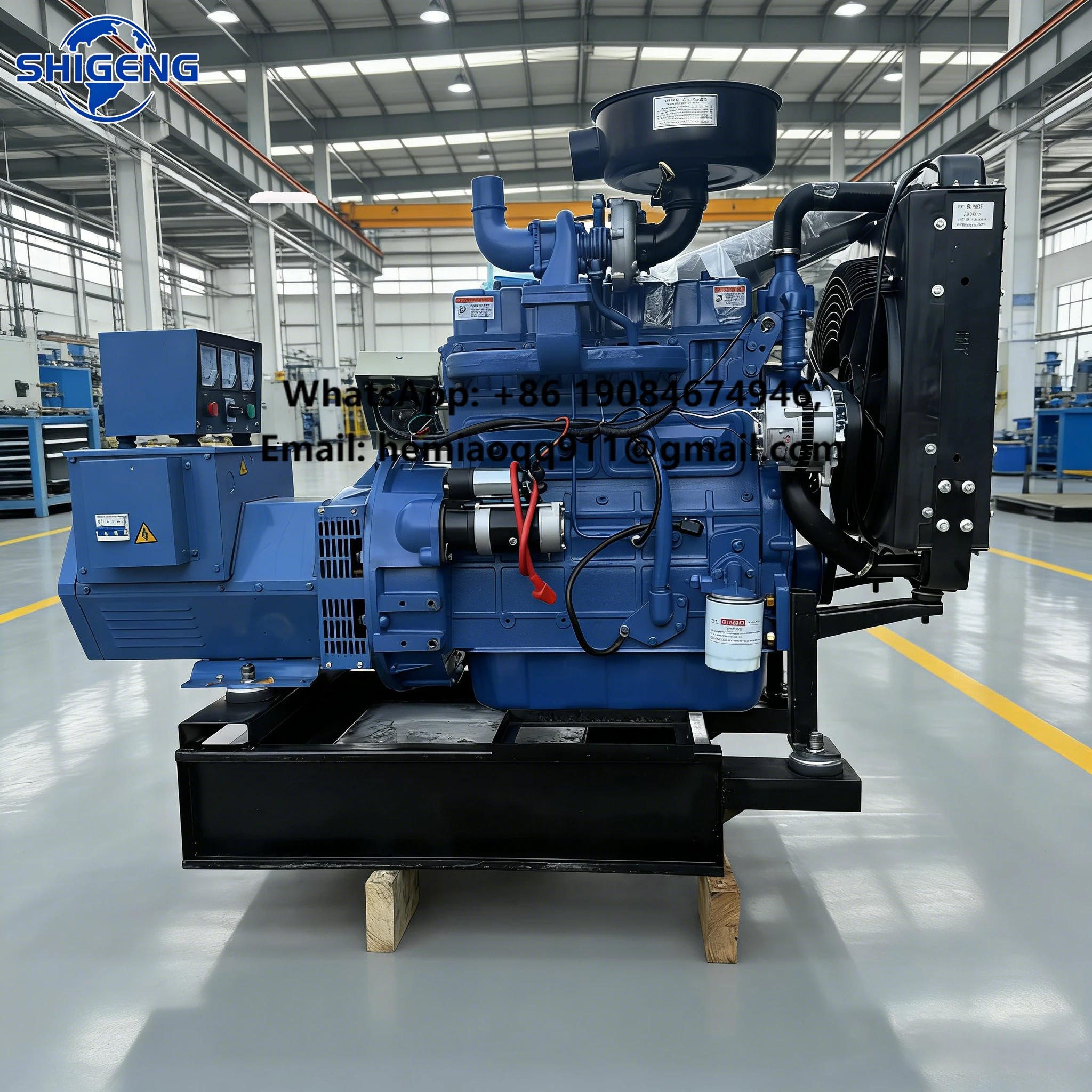 Turbocharged Direct Injection 40KW Diesel Generator Set High Fuel Efficiency Reliable Power Output Diesel Generator