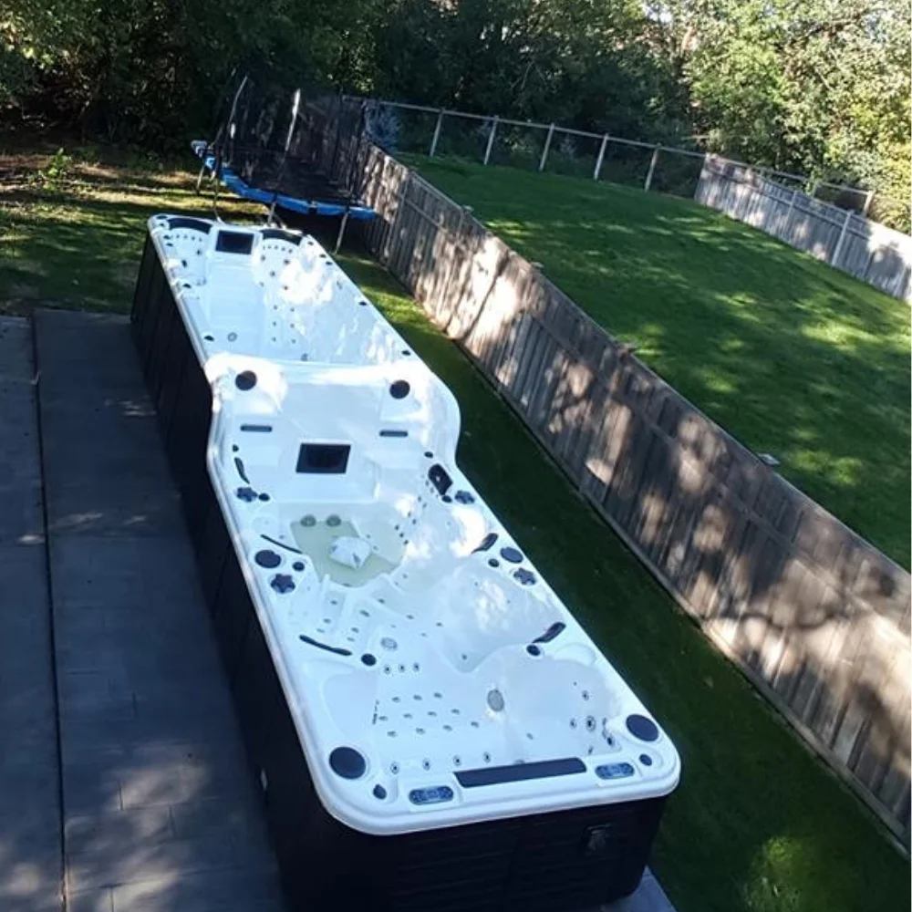 Easy Maintenance Inflatable Massage Pool Whirlpool Spa With Replaceable Filter Cartridge For Home Backyard Use