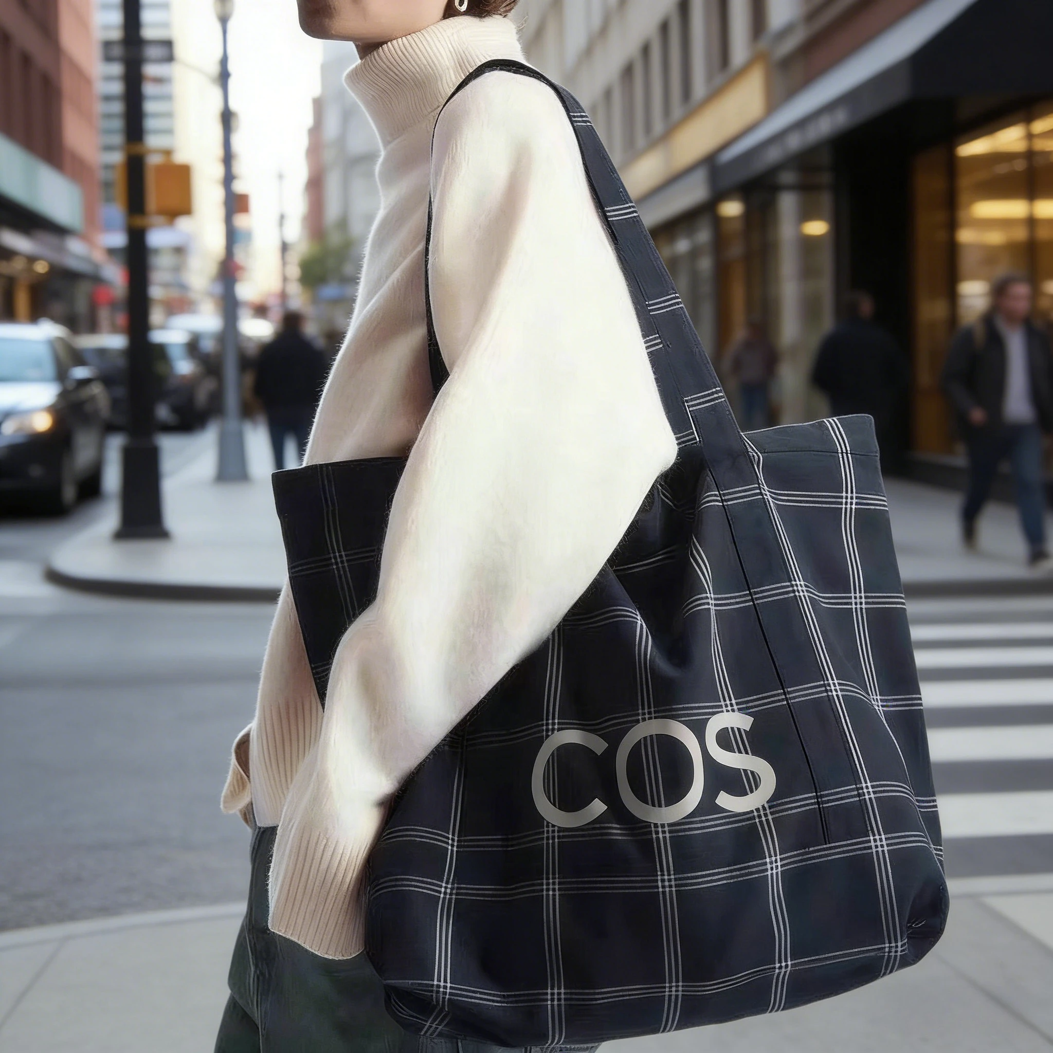 

Новая холщовая сумка 2026 года, модная сумка-тоут через плечо, вместительная сумка для поездок на работу, наплечная сумка, сумка для покупок