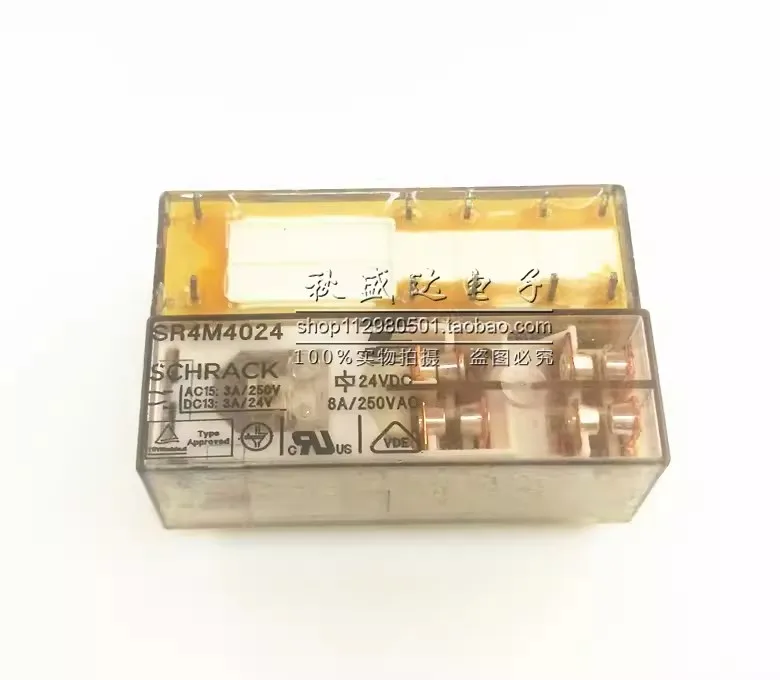 

Safety relay SR4M4024 24VDC 8A 250VAC three-open and one-close DC24