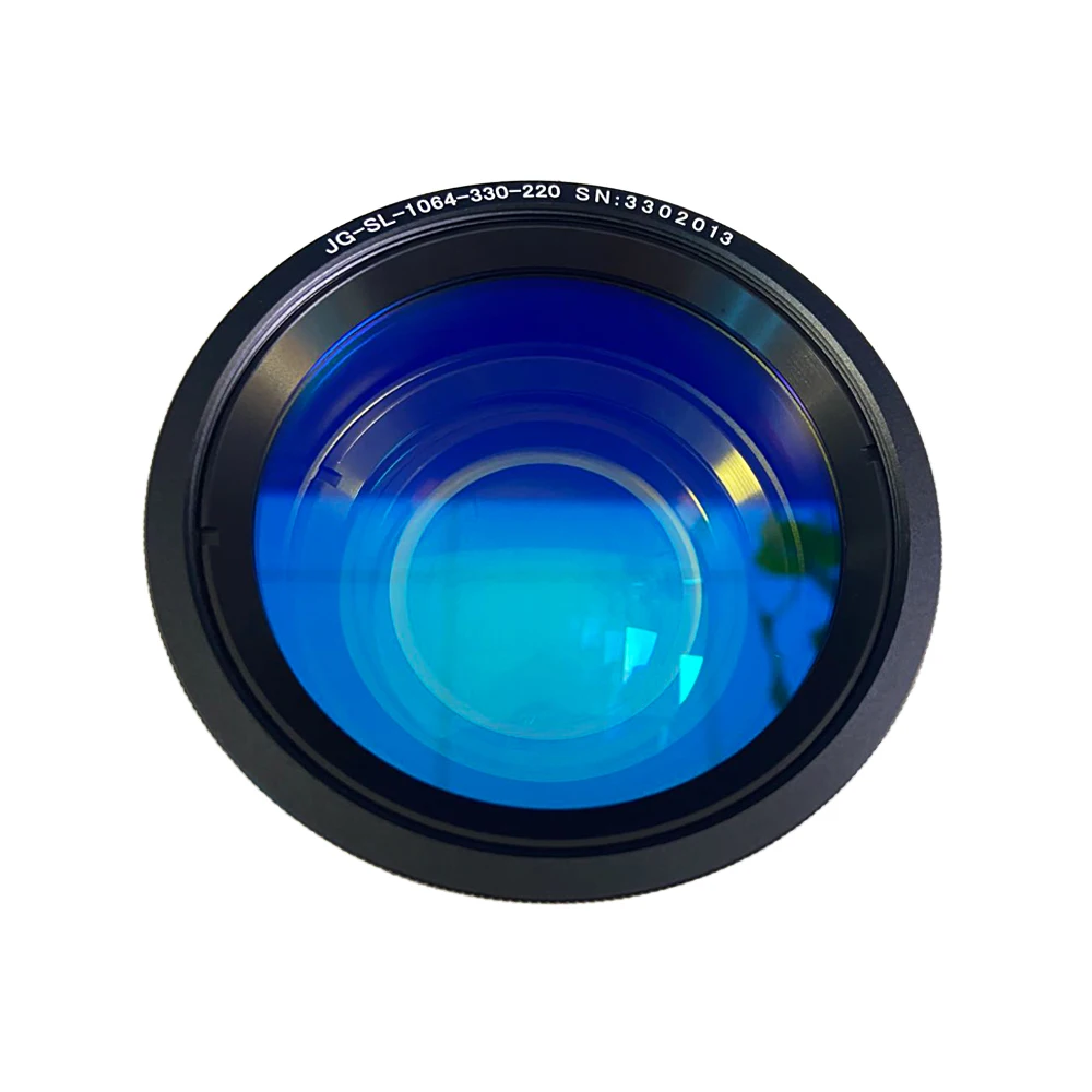 Yagファイバーレーザーマーキングマシン用フィールドレンズ,ly 1064nm m85,f-thetaスキャン,50x50mm, 300x300mm,ガルボシステム