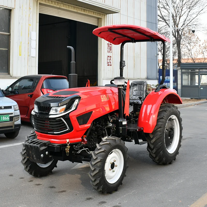 Wholesale Four Wheel 4x4 Compact Mini Farm Garden Tractors with Mower
