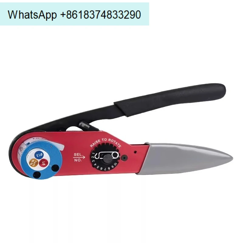 Photoelectric plug crimping pliers are compatible with the national military standard XCXY/SYQ-002 crimping pliers
