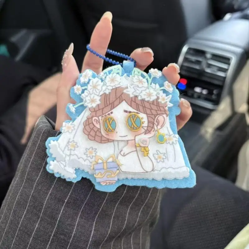 Identity V Non Woven Fabric Pendant Cute Keychain Decorative Itabag Backpack Pendant Commemorative Collectibles Birthday Gift