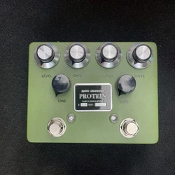 Pédale de distorsion JEOverdrive électrique LY-ROCK BR0WNE PROTEIN, clone d'origine