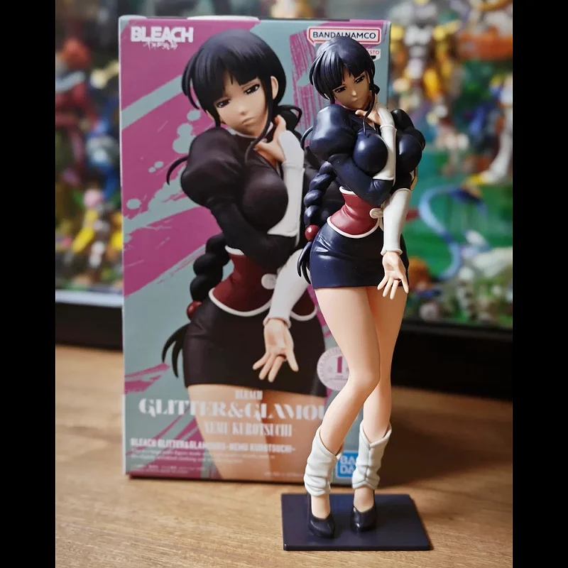 Banpresto Anime Figure Glitter Glamours Bleach Nemu Kurotsuchi Collectible Desktop Ornament Decoration Gift Adult Anime Fans