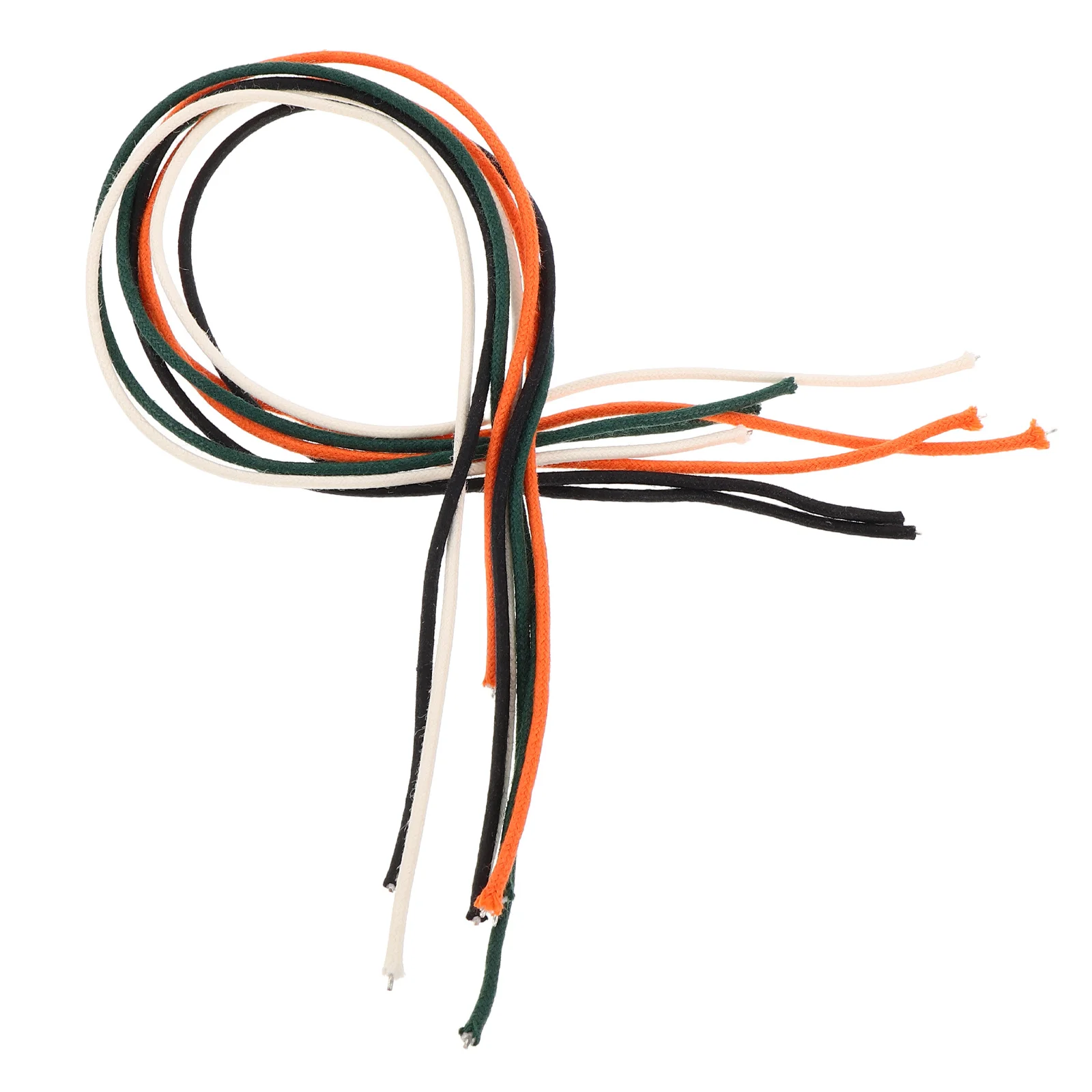 

8pcs Guitar Wiring Kit 1-Foot Pre-Tinned Copper Pushback Wires Vintage Style Colored Cables For Electric Bass - Shielded Patch