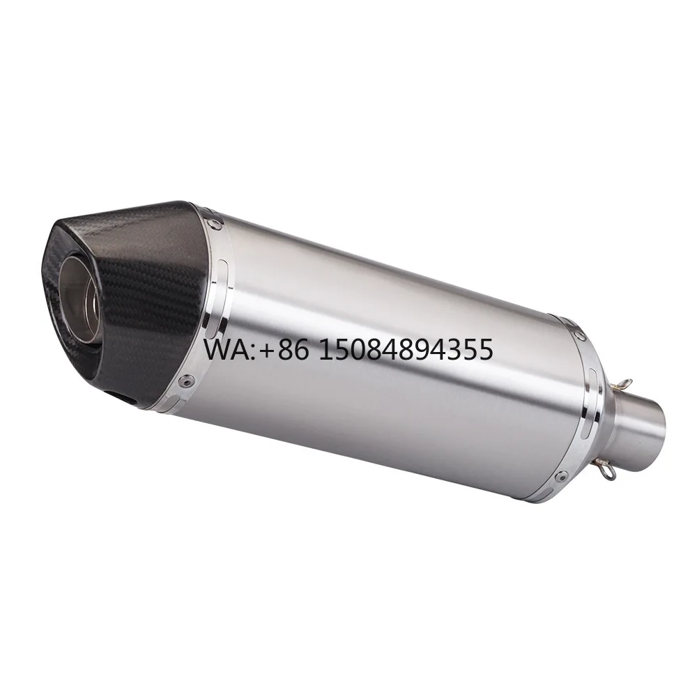 

Modified Aw25 Wrigley Stainless Steel Tail Section Exhaust Pipe Motorcycles 51mm Caliber Non-Destructive Installation High