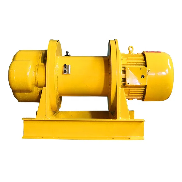 Electric Hoister Heavy Type Steel Wire Rope Hoisting Crane Winch Lifter For Construction