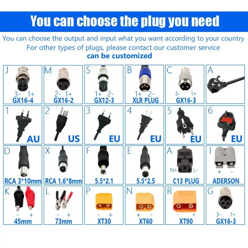 48V 35Ah/55Ah/80Ah/120Ah Li-ion Battery with BMS | Golf Cart & 2-5kW Vehicles