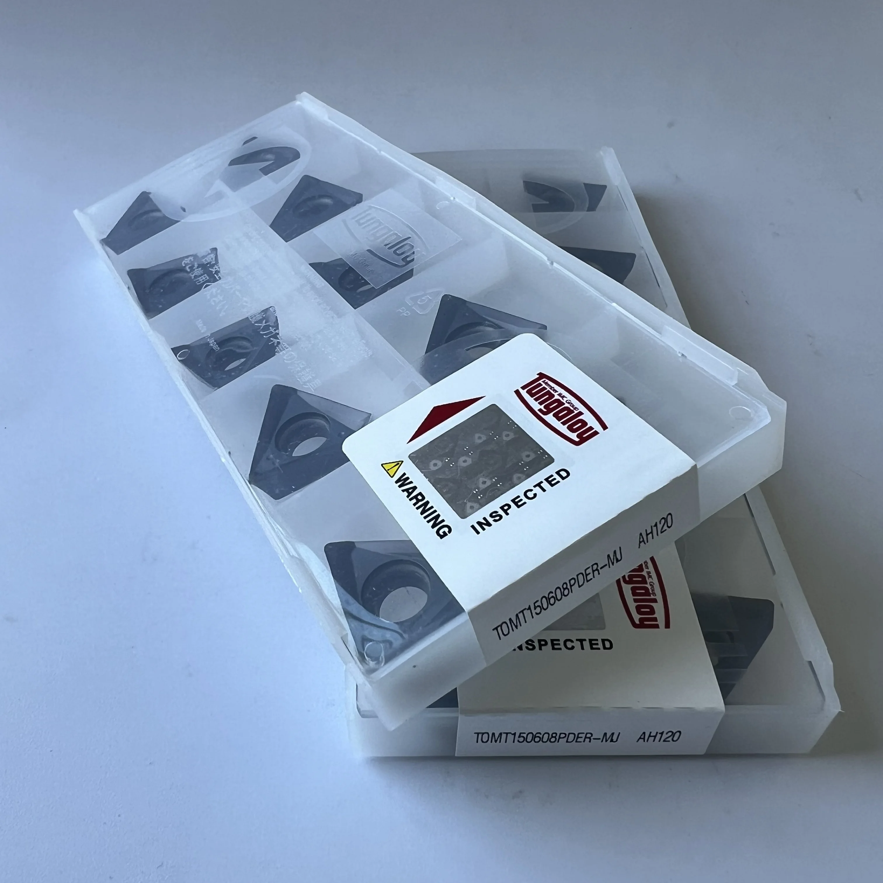 

Carbide inserts for lathe TOMT150608PDER-MJ AH120 AH3135