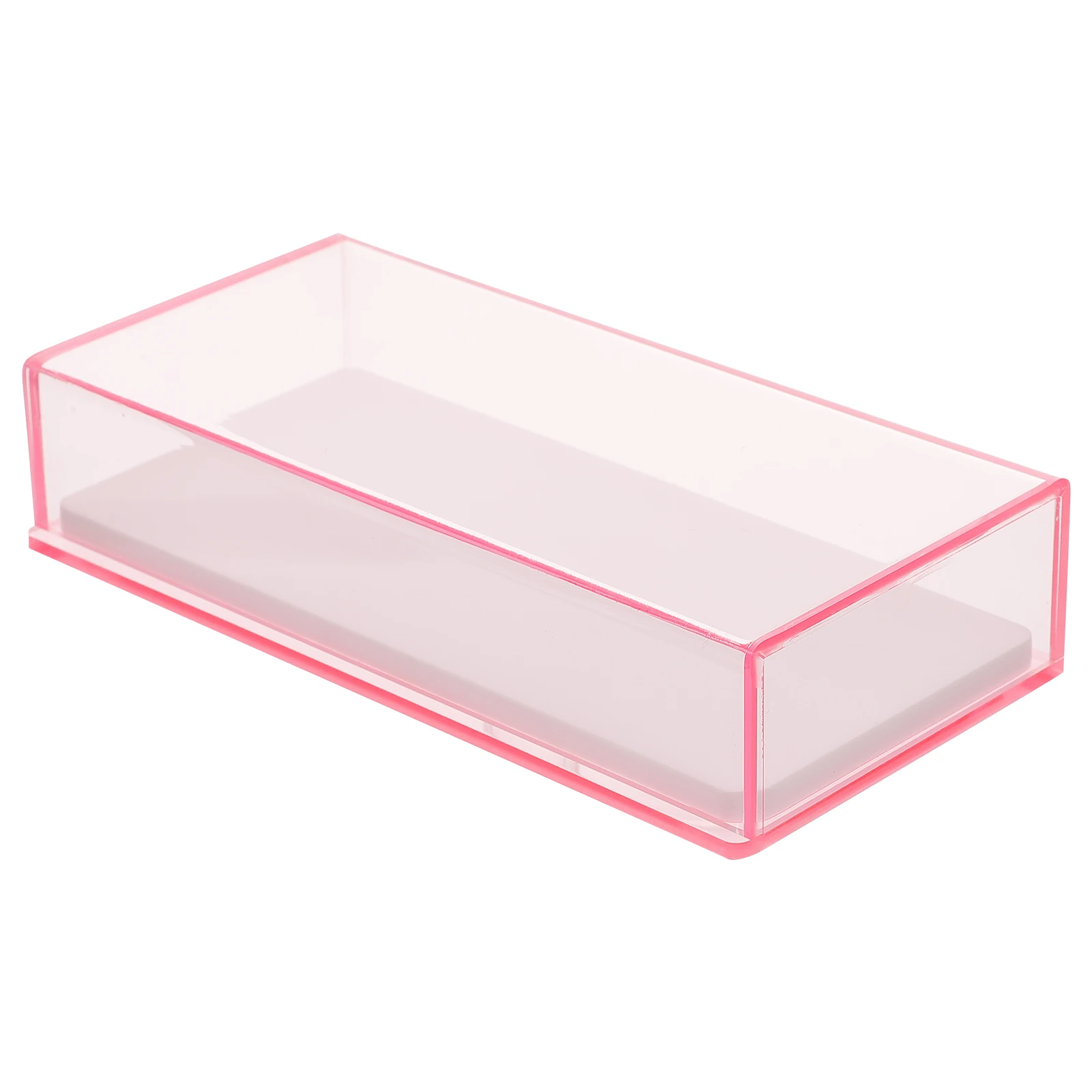 

Clear Acrylic Storage Case False Organizer Container Makeup Travel Lash Box Holder Packaging Woman Girl Lash Case
