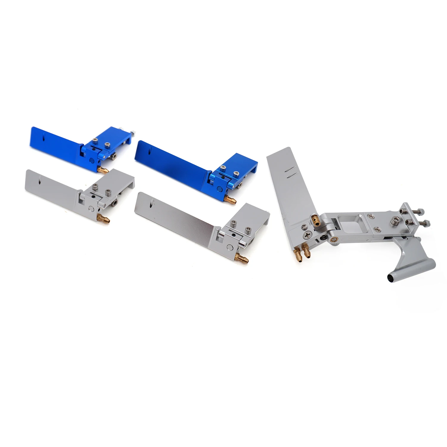 เรือแข่ง RC พร้อมใบพัดดูดน้ำ ขนาด 75 มม. 95 มม. 110 มม. ใบพัดบังคับเลี้ยวโลหะ CNC พร้อมระบบดูดน้ำหล่อเย็น