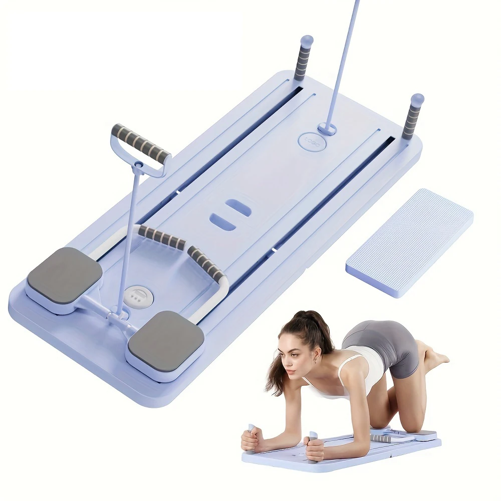 

New Four-in-one Fitness Board Home Exercise Abdomen Buttocks Leg Training Vest Line Lift Hip Portable Pilates Board