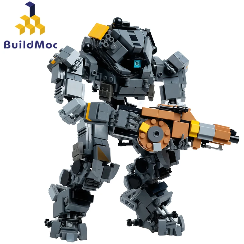 

Конструктор MOC Titanfallss 2 Mecha, ионный класс, набор строительных блоков Viper BT-7274 Vanguard, класс Titan, игрушки-роботы Northstar