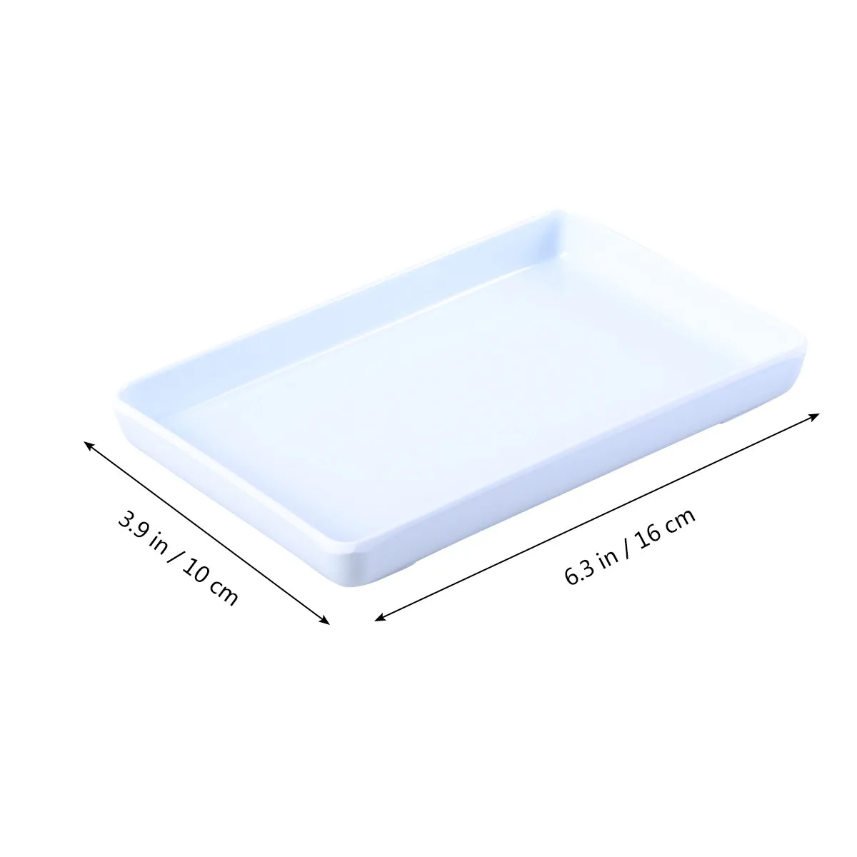 Jewelry Tray 10*16Cm Plastic Trinket Dish Storage Organizer For Earrings Rings Bracelets Necklaces Anklets Lenses Hair view 3