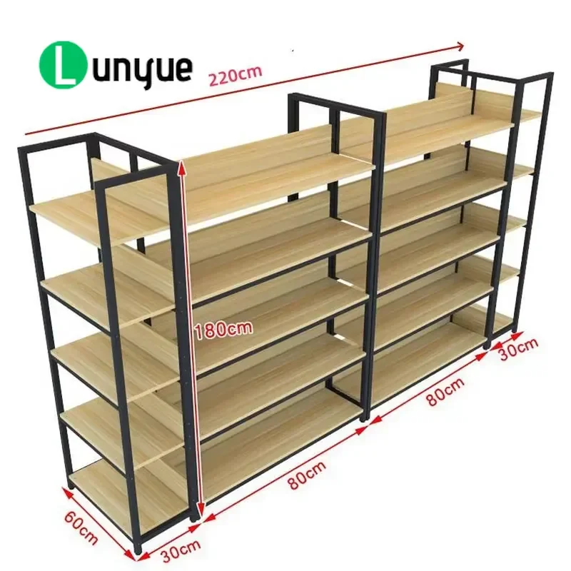 Hot Sale Black Metal 5-Tier Black Home Warehouse Shelving Pharmacy Racks for Retail Warehouse