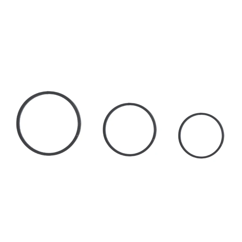 

50PCS Rubber Pulley Belt Flat Rubber Belts 1mm For Cassette Tape Belt Set