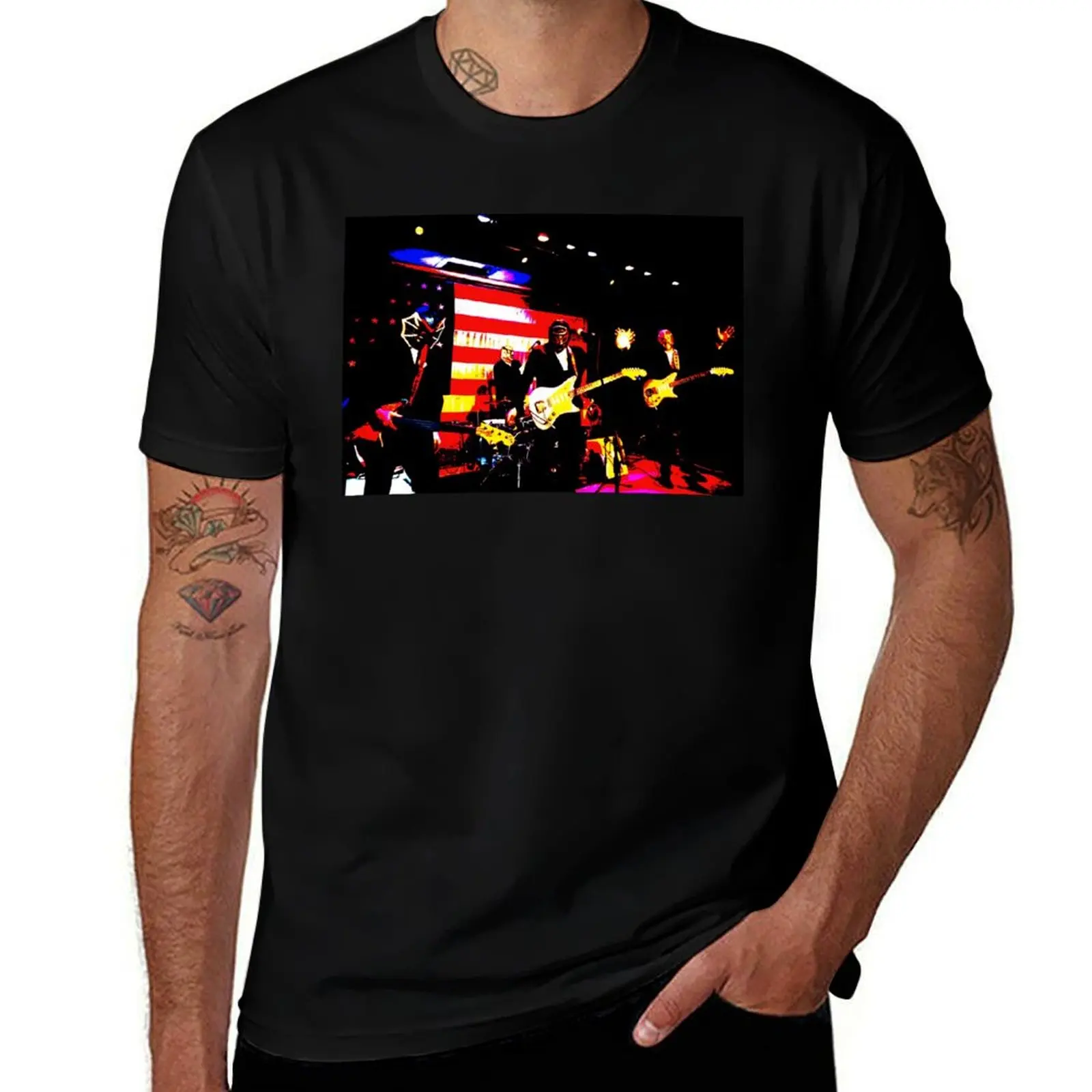 

Posterized Los Straitjackets T-Shirt man t shirts high quality luxury brand t shirts for man graphic tees