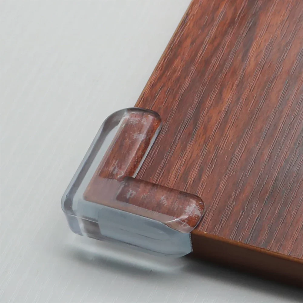 سلامة الطفل ركن حماية الجدول سيليكون حافة ركن الحرس شفافة المضادة للتصادم مكتب غطاء للحماية