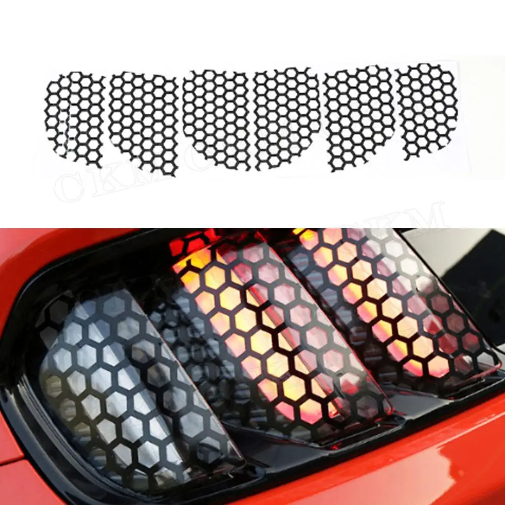 

Car Rear Tail Light Film Covers Decorative Sticker Accessories Modified For Ford Mustang