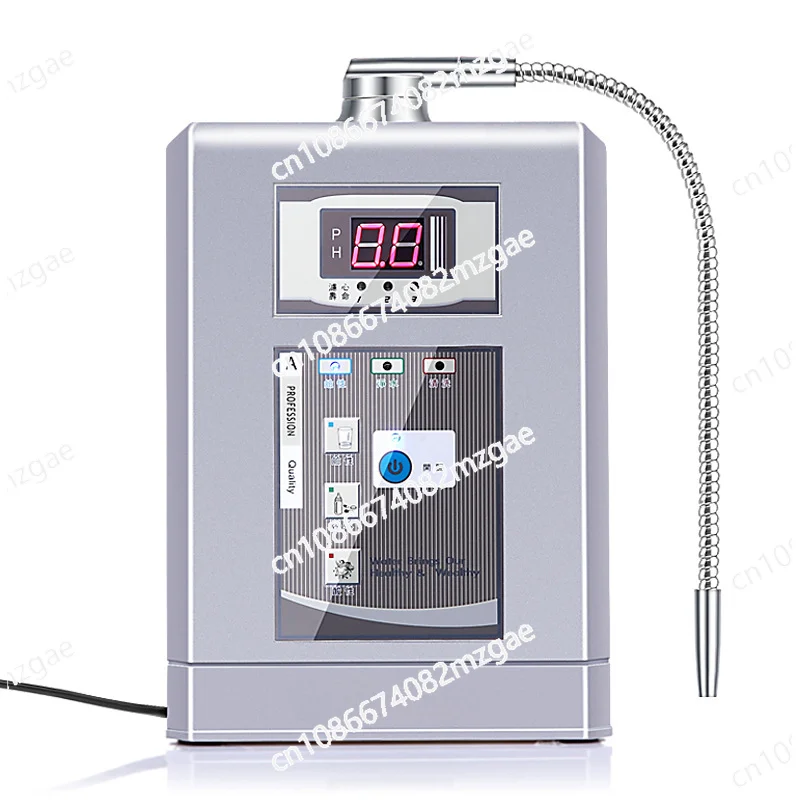 Digital electrolysis water machine, household direct drinking water machine, alkaline small molecule hydrogen rich water machine