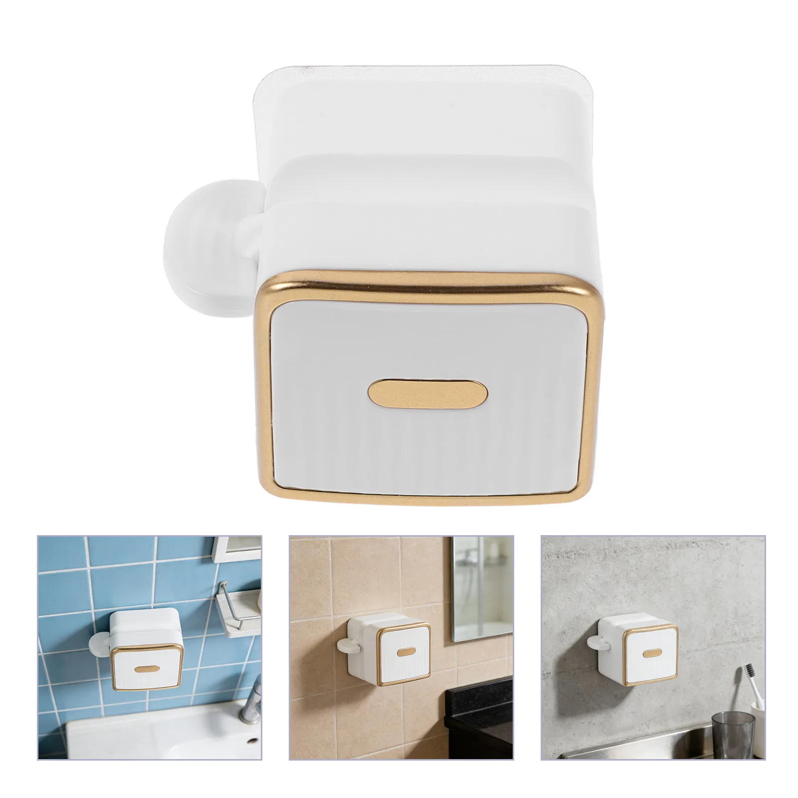 Toothpaste Squeezer Roller Tube Dispenser Wall Mounted Bathroom Organizer Tube Roller for Cream Facial Cleanser Paint