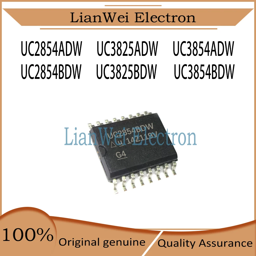UC2854ADW UC3825ADW UC3854ADW UC2854BDW UC3825BDW UC3854BDW IC Chipset SOP-16