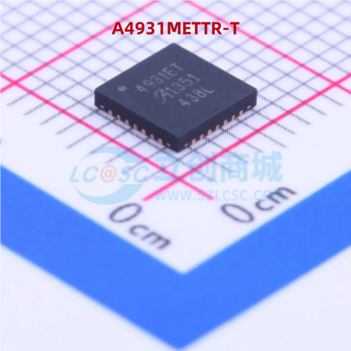 

5PCS 100% New A4931METTR-T A4931METT 4931ET A4988SETTR-T 4988ET QFN-28 Brand New Original Chips ic
