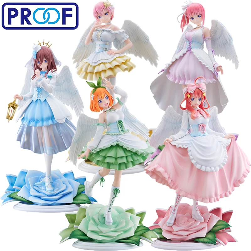 

Genuine Original Nakano Ichika Nino Miku Yotsuba Itsuki The Quintessential Quintuplets Action Anime Figure Dolls Statuette Gifts