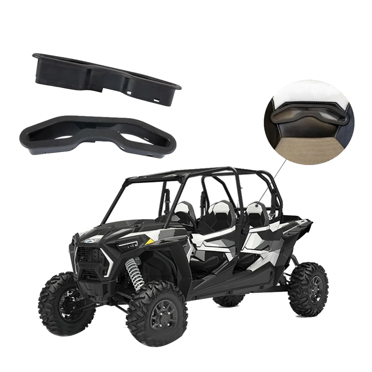 Bracket Seat Belt Punch Frame Add-on Frame for RZR1000 1000 UTV