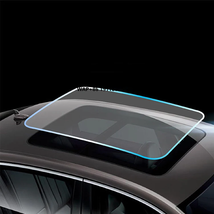 

TPU Panoramic Sunroof Ice Nail Sunscreen Heat Insulation Film High Explosion-proof Sunroof Shading Glass Car Film