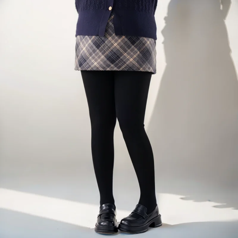 

Warm Women'S Leggings Velvet Plush Lined Tights Booty Lifting High Waist Flare Autumn Winter Comfortable Pants Micro Horn Female