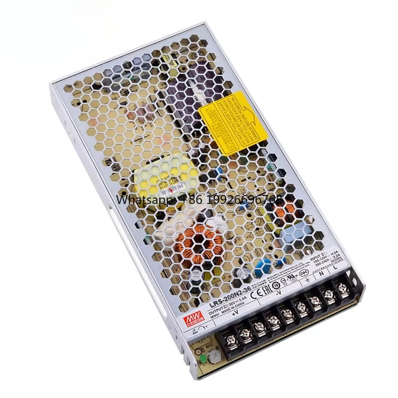 

LRS-200N2-36 200W 36V 6A DC Power Supply Industrial High Peak Power Supply
