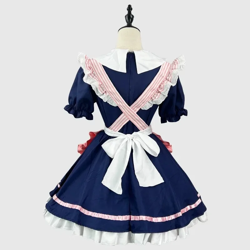 Zoete Koffie Meid Halloween Feest Kostuums Vrouwen Plus Size Lolita Kat Meisje Animatie Show Uniform Japanse Kawaii Serveerster Jurk