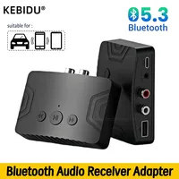 Bluetooth 5.3 Audio Receiver 3.5mm AUX RCA USB Stereo Music Wireless Adapter Support U-Disk Play For Car Kit Speaker Amplifier