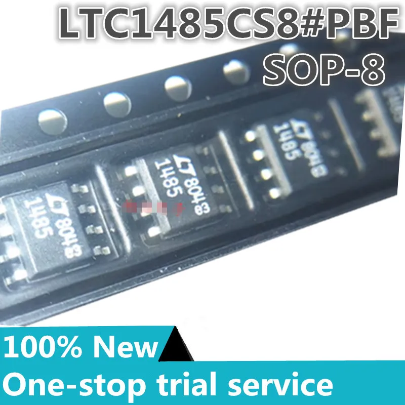 

1-100PCS %New original LTC1485CS8 silk screen 1485 Differential bus transceiver chip SOP8 LTC1485CS8#PBF