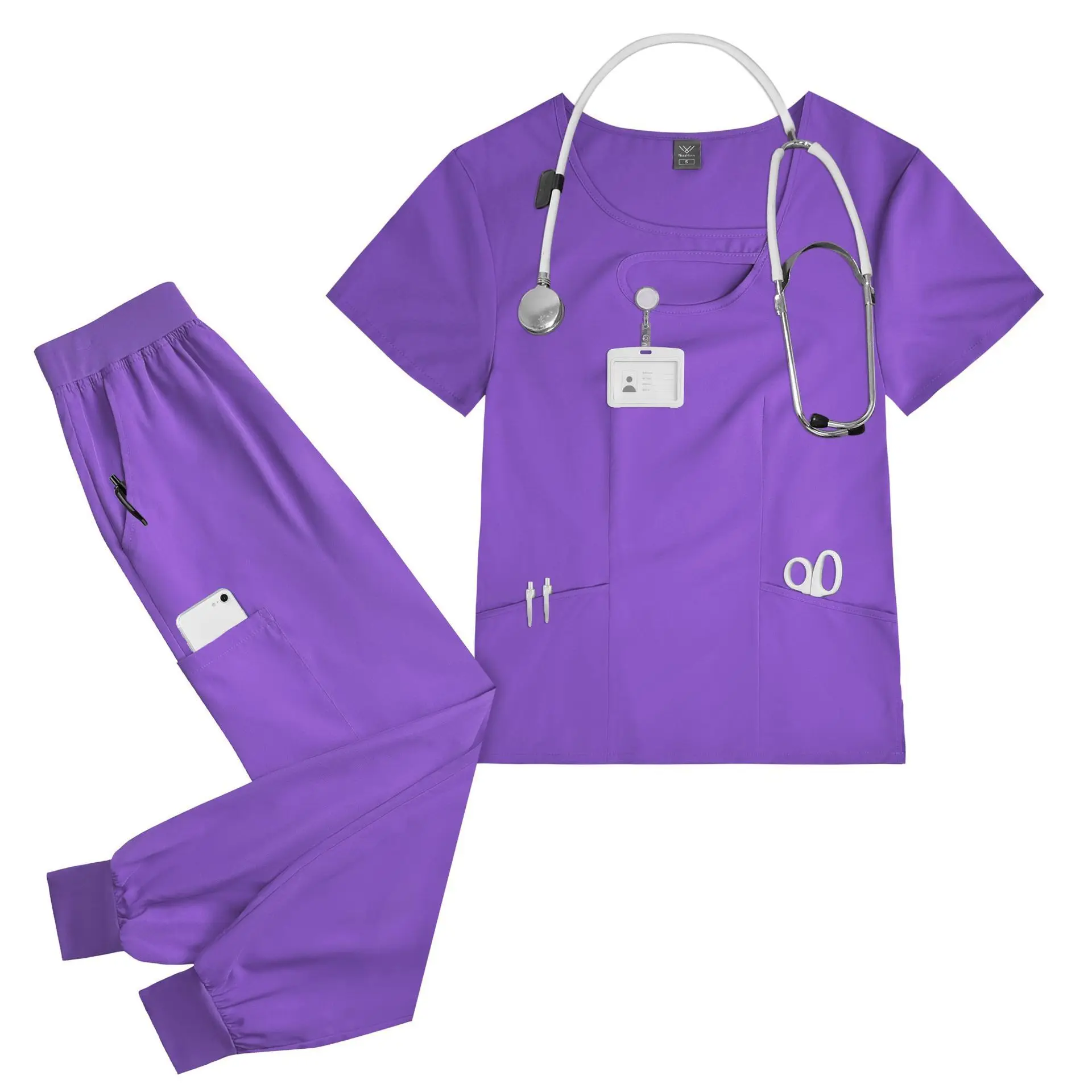 Surgical Handwashing Children's Care Dental Doctor Nurse Operating Room Isolation Beauty Gown For Women