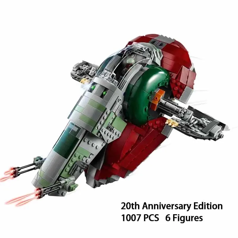 1007 PCS Compatible 75243 Galaxy 20th Anniversary Edition Slave 1 Building