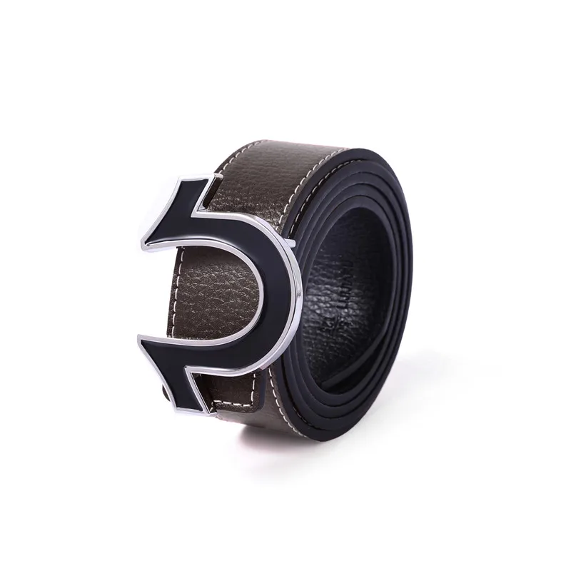 3,8 cm breiter Herren-Gürtel im neuen Stil, leichter Luxusgürtel, trendige Jeans, Hosen, Freizeithosen, vielseitiger Hosengürtel in 7 Farben