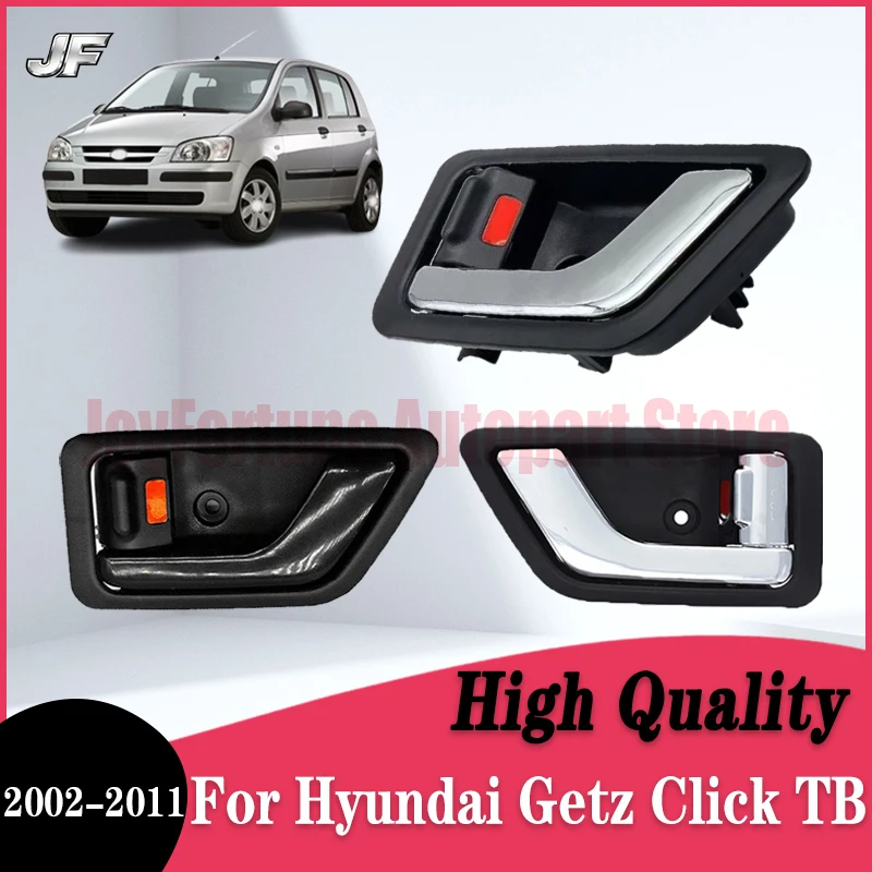 

Внутренняя дверная ручка автомобиля, передняя, задняя, левая и правая для Hyundai Getz Click TB 2002-2011, замена дверной ручки 826101C000 826201C000