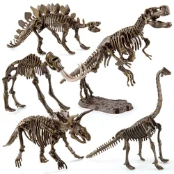 Assemble Dinosaur Bones Triceratops Skeleton Fossil Mammoth Mammuthus Assembled Tyrannosaurus Rex Puzzles Toys