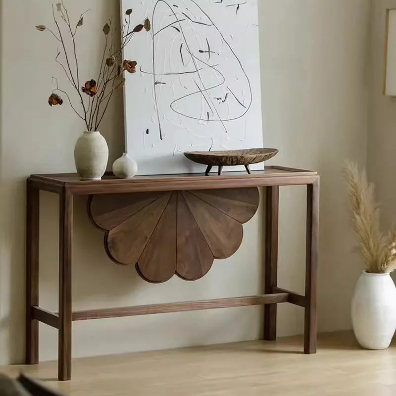 

Wabi Sabi Vintage Console Table Industrial Unique Aesthetic Minimalist Console Table Elegant And Subtle Bureau Furniture