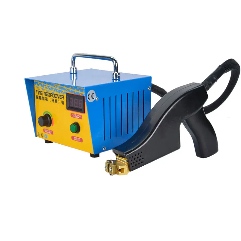 Heavy Duty 1KW Tire Regroover Adjustable Cutting Depth Electric Tire Grooving Machine Tire Regroover