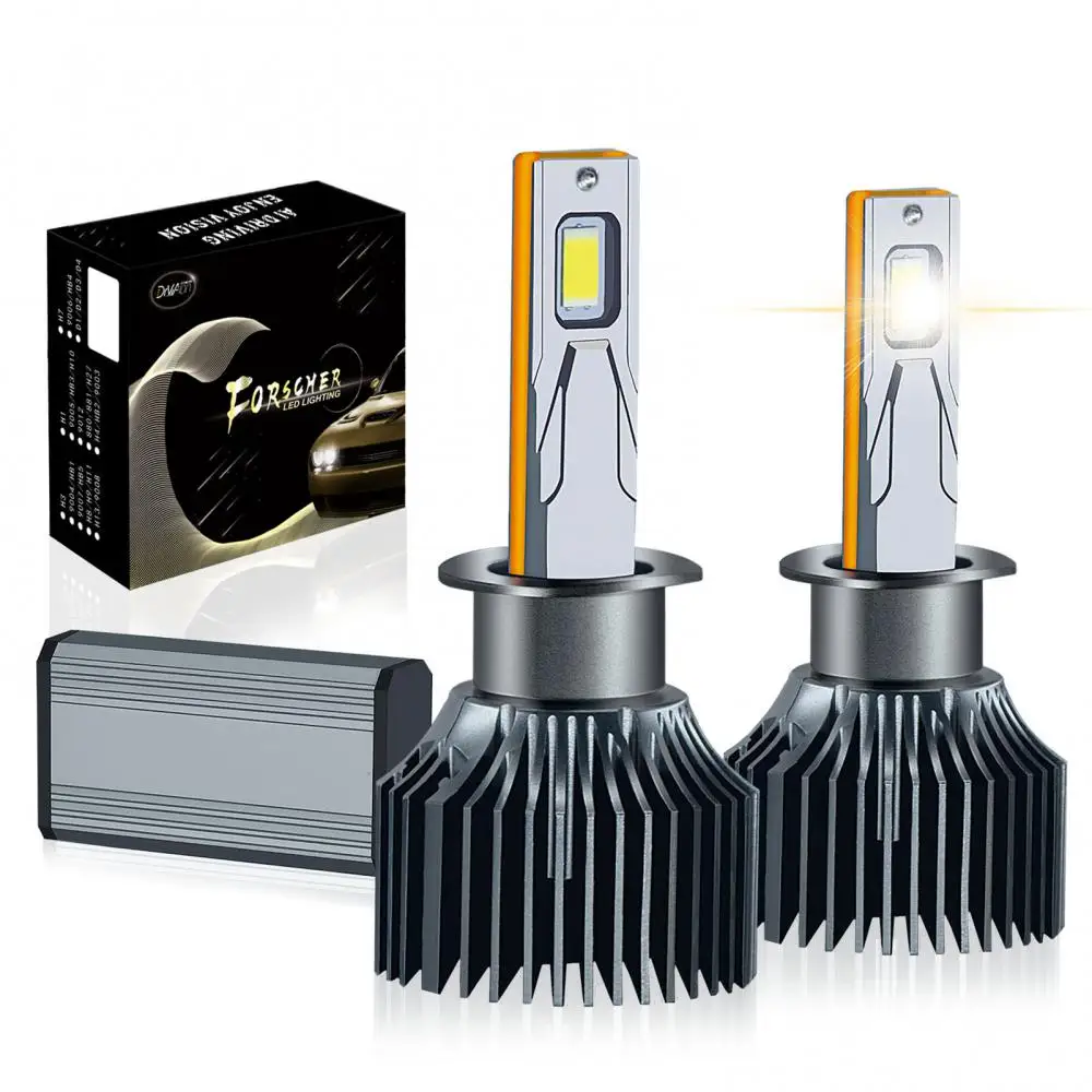 مصابيح إضاءة أمامية ليد فائقة السطوع للسيارة ، صمام ثنائي لموصل كان ، K5C Plus ، H1 ، H7 ، من من من من الخارج ، إلى الخارج ، HB3 ، HB4 ، H4 ، H11 ، 12V