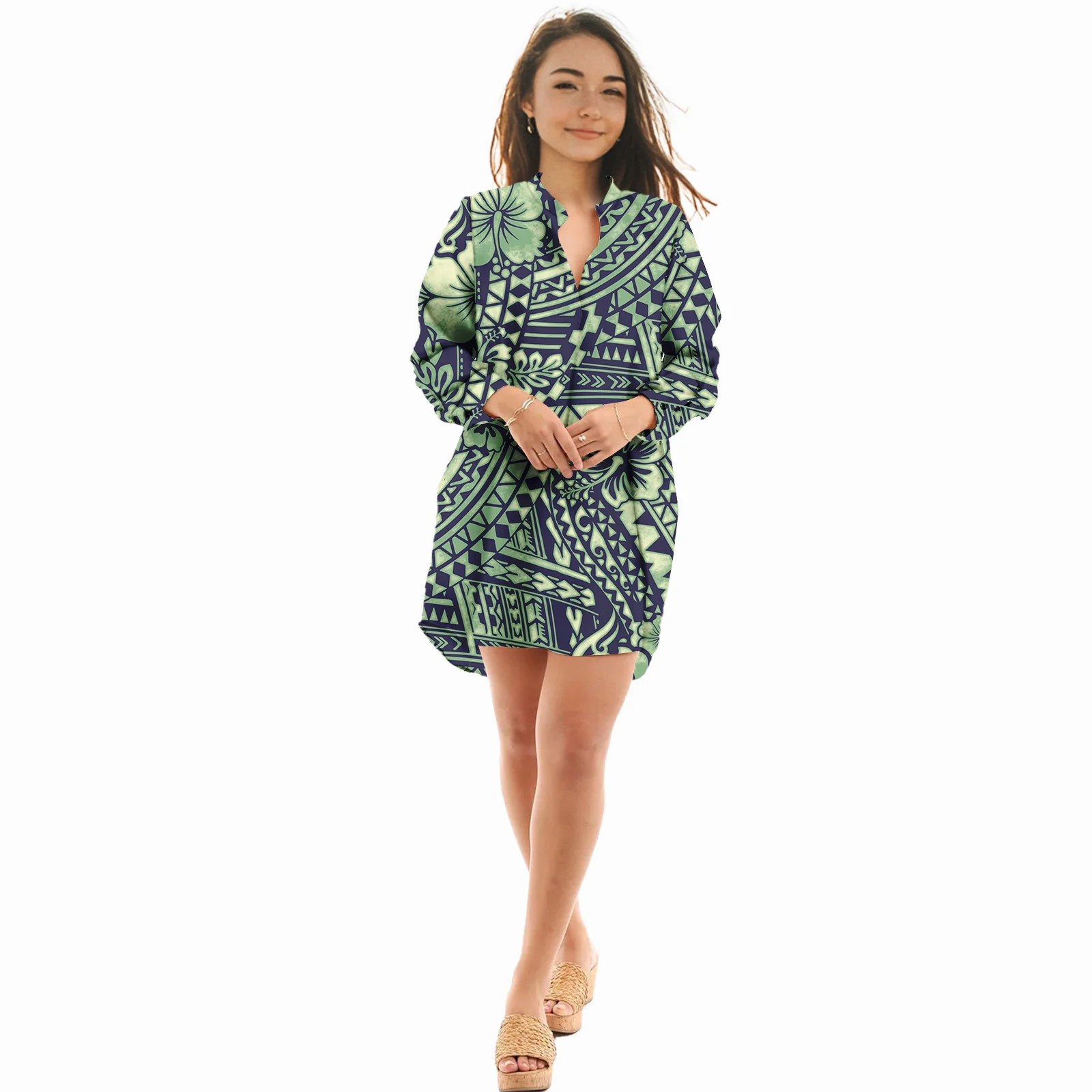 2025 новый дизайн, женское платье на заказ, гавайское платье Самоа с принтом, полинезийское этническое вечернее платье, большие размеры, вечерние платья