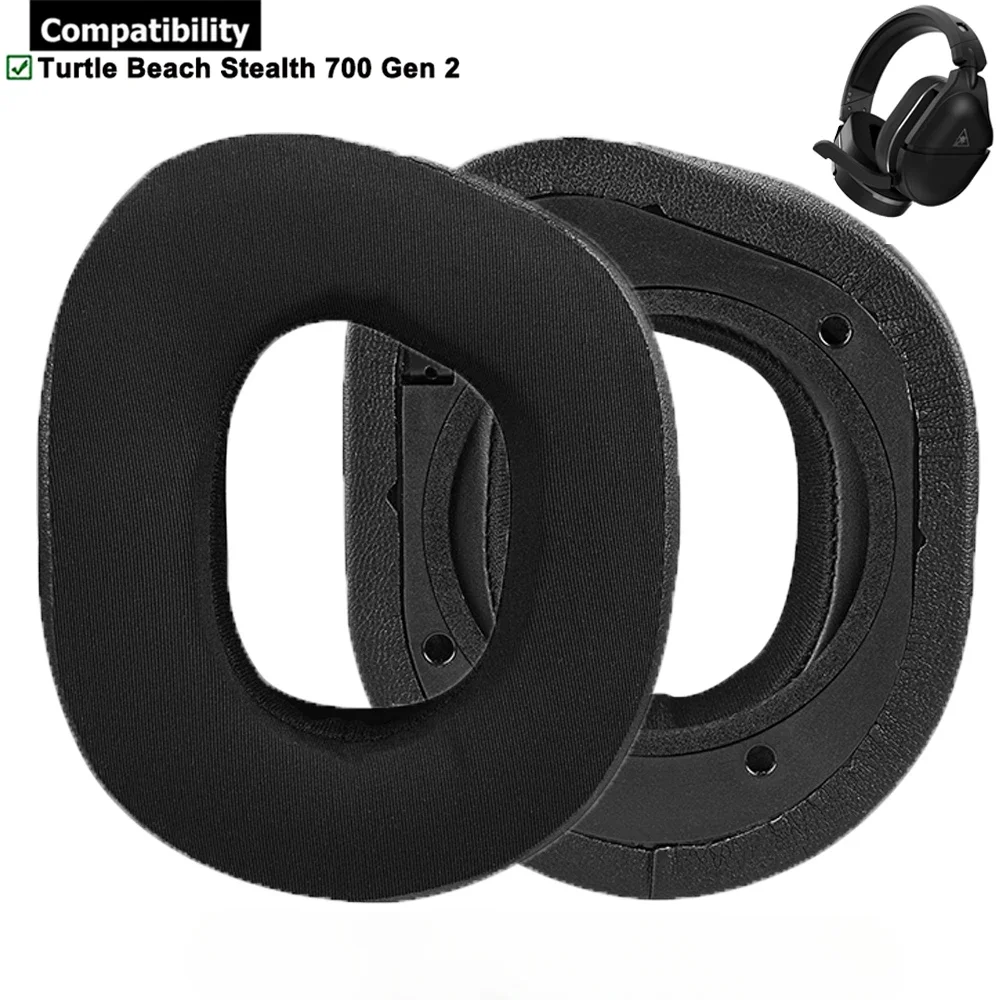 

Replacement Cooling-Gel Ear Pads Earpads Repair Parts Suitable for Turtle Beach Stealth 700 Gen 2 Headphones Headsets