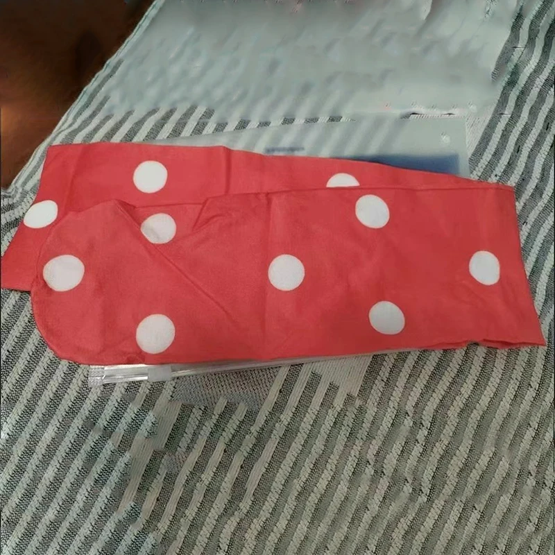 Game Osana Najimi Cosplay rode sokken Prop Vrouwen Overknee Sokken Mooie Kerst Kousen Halloween Accessoires Polka Dot sokken