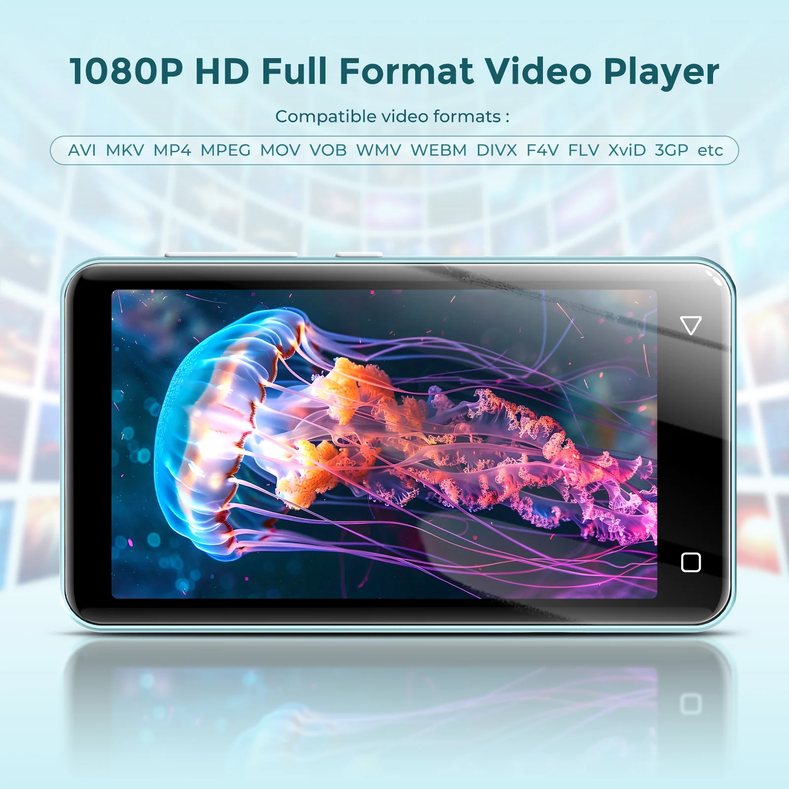 Android Hifi Reproductor Mp3 Music Player bluetooth Speakers & WiFi,dac,dap,small Portable Radio,2025 Network Streaming Walkman