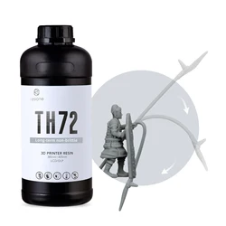 RESIONE 3D Printer Resin Photopolymer Resin TH72 Flexible Tough Resin with Long-Lasting Toughness and High Elongation